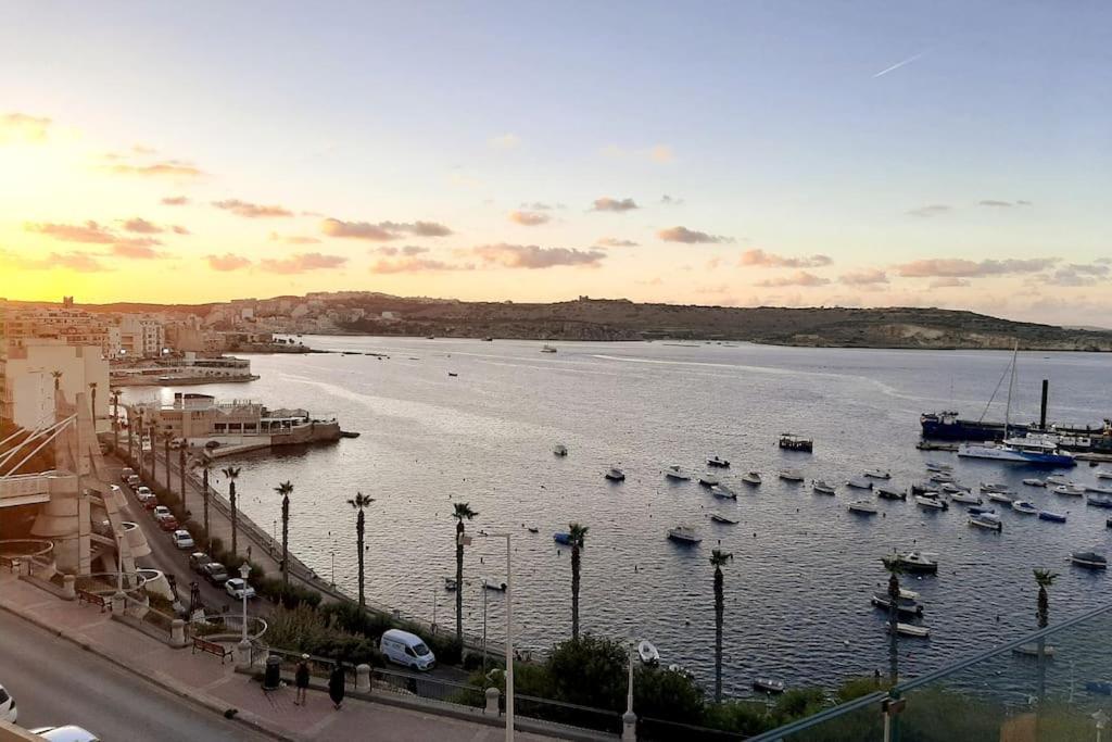 New Seafront Apartment - Spectacular Views St. Paul's Bay Exteriér fotografie